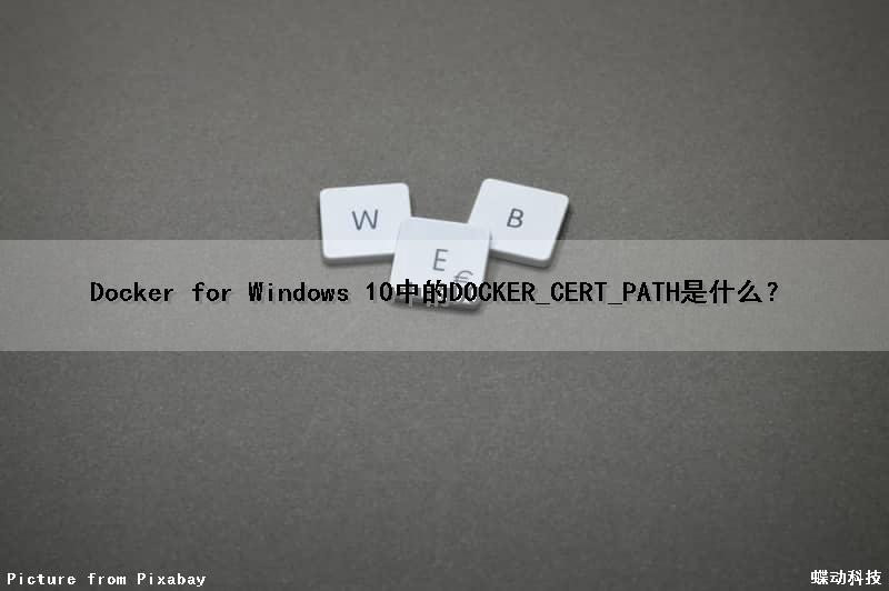 Docker for Windows 10中的DOCKER_CERT_PATH是什么？