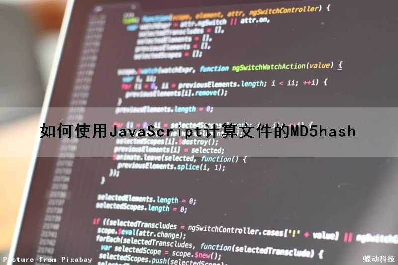如何使用JavaScript计算文件的MD5hash（js 计算文件md5）