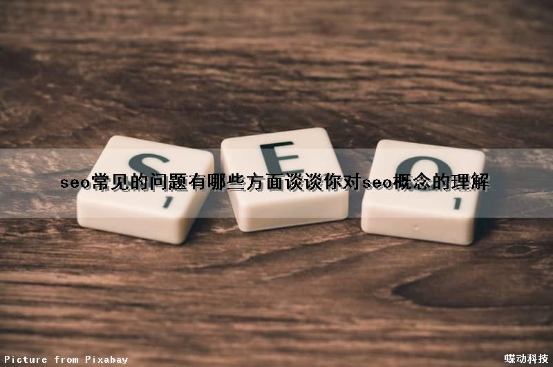 seo常见的问题有哪些方面（谈谈你对seo概念的理解）