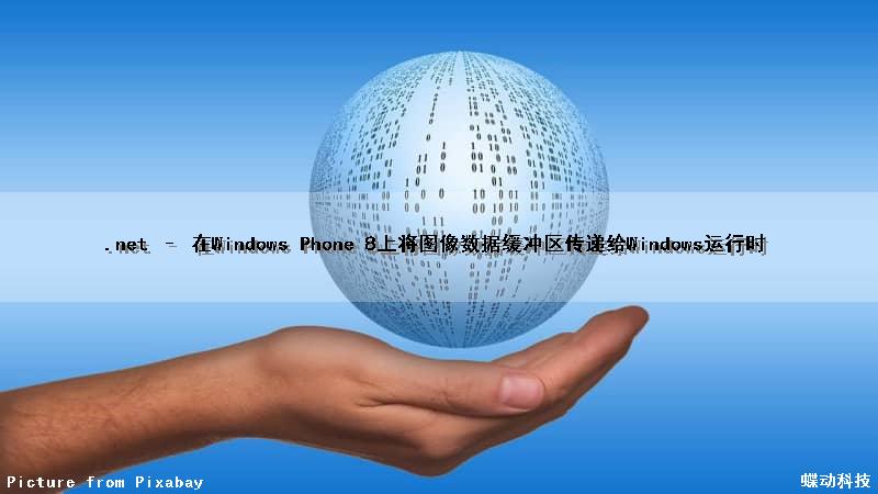 .net – 在Windows Phone 8上将图像数据缓冲区传递给Windows运行时