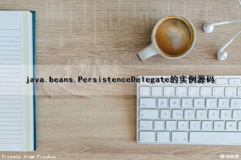 java.beans.PersistenceDelegate的实例源码（java.beans.introspection）