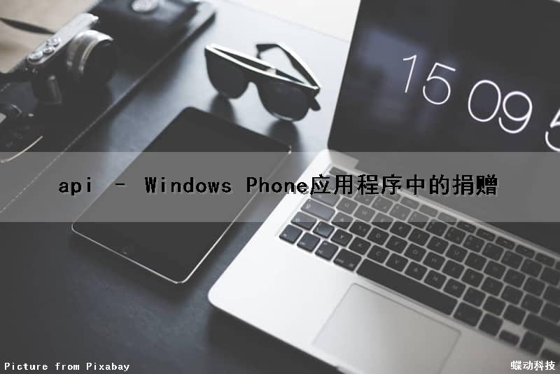 api – Windows Phone应用程序中的捐赠