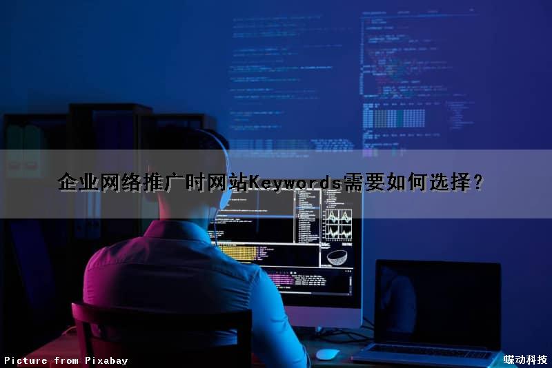 企业网络推广时网站Keywords需要如何选择？（企业网站推广可以选择哪些方法）