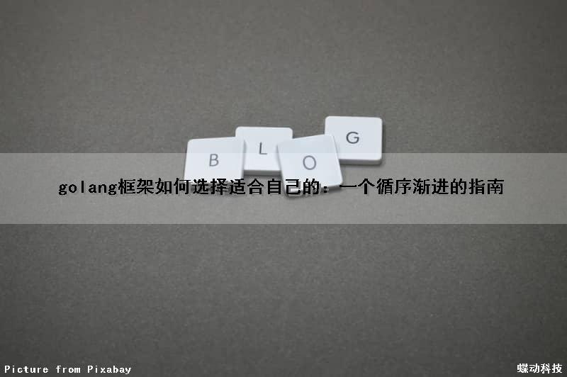 golang框架如何选择适合自己的：一个循序渐进的指南
