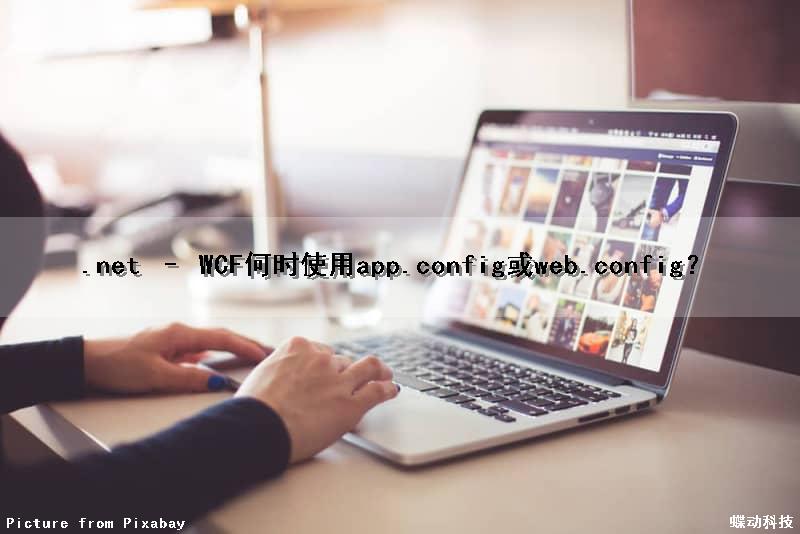 .net – WCF何时使用app.config或web.config？