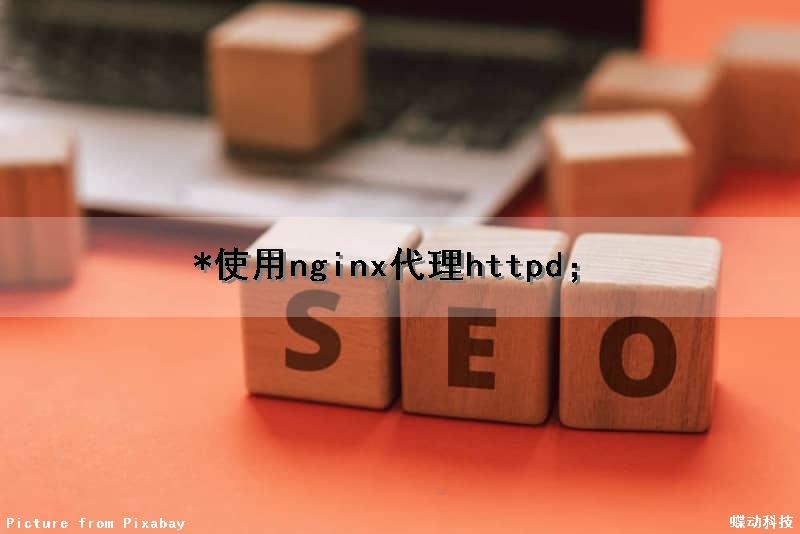 *使用nginx代理httpd；