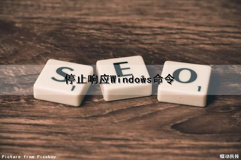 停止响应Windows命令（win10停止响应）
