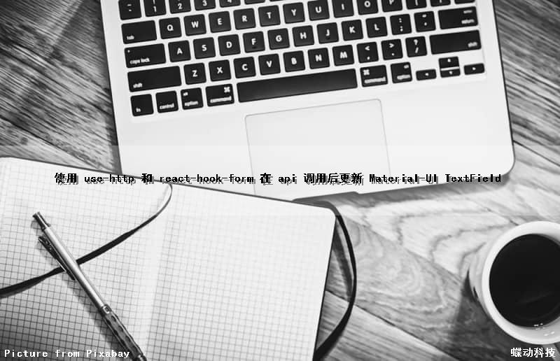 使用 use-http 和 react-hook-form 在 api 调用后更新 Material-UI TextField（react调用接口）