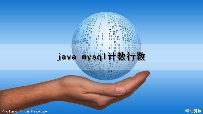java mysql计数行数