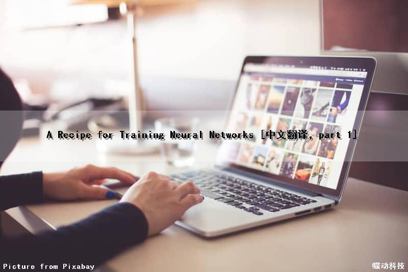 A Recipe for Training Neural Networks [中文翻译，part 1]