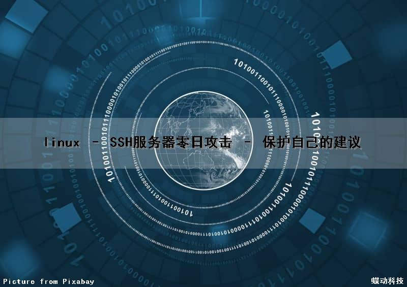 linux – SSH服务器零日攻击 – 保护自己的建议（linux的ssh服务启动）
