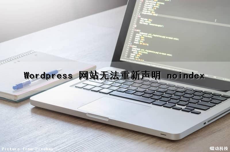 Wordpress 网站无法重新声明 noindex（wordpress不能正常更新）