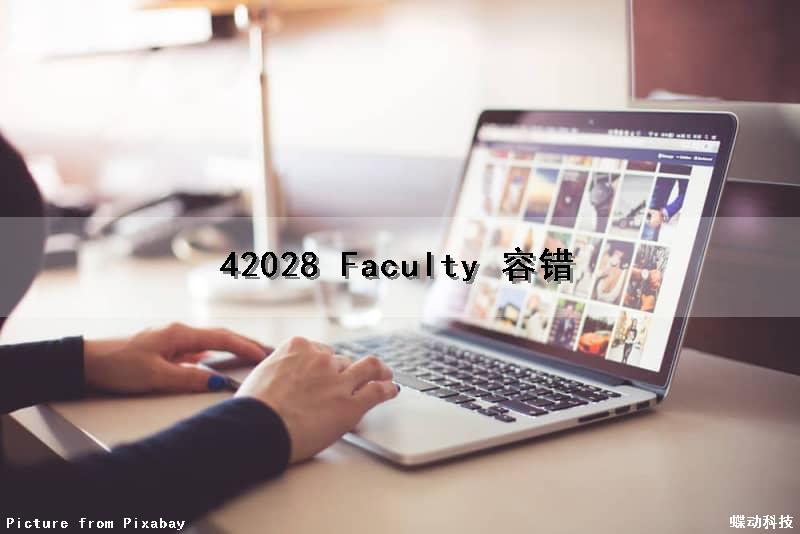 42028 Faculty 容错