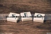 湖北seo优化哪家有名(湖北seo关键词排名优化软件)（湖北seo推广）