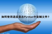 如何使用进度条在Python中复制文件？（进度条 python）