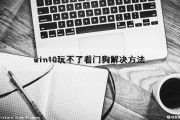 win10玩不了看门狗解决方法（win10玩不了看门狗解决方法怎么办）