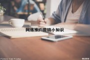 网络推广营销小知识（网络推广营销小知识大全）