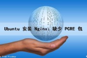 Ubuntu 安装 Nginx：缺少 PCRE 包（找不到 nginx ,需要手动安装 opt-lnmp）