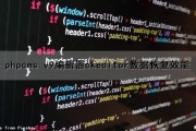 phpcms v9编辑器ckeditor数据恢复效能