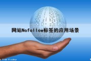 网站Nofollow标签的应用场景（网站标签的使用）